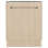 ZLINE Autograph Edition 24" Tallac Series 3rd Rack Top Control Built-In Tall Tub Dishwasher in Custom Panel Ready with Accent Handle, 51dBa