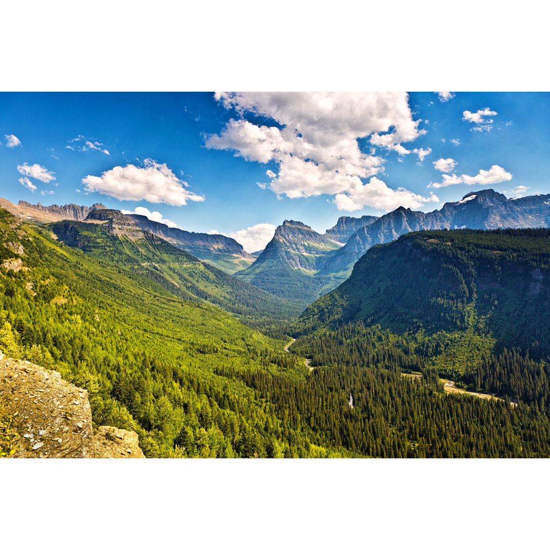 Glacier National Park von YinYang - Kunstdrucke auf Leinwand