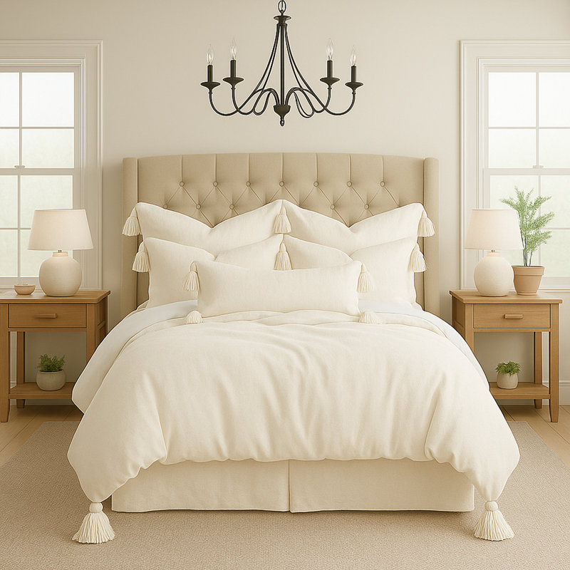 Couvre-lit double Elsie, Couvre-lit double + 5 pièces supplémentaires inc