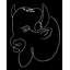 Silly Buffalo Painting by Adam Mowery-70658270