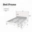 Upholstered Wooden Bed with Tufted Headboard-1488123559-1488123556
