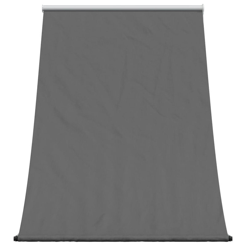 Vidaxl Retractable Awning 59.1"X59.1" Fabric And Steel, Anthracite