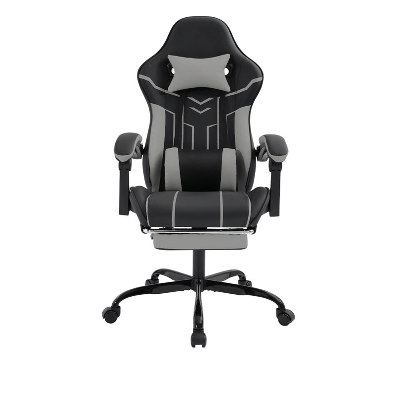 Fauteuil de jeu, Noir/gris