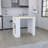 Kitchen Island With 3-Side Shelves