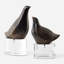 Sculptures grises Arjola, ensemble de 2