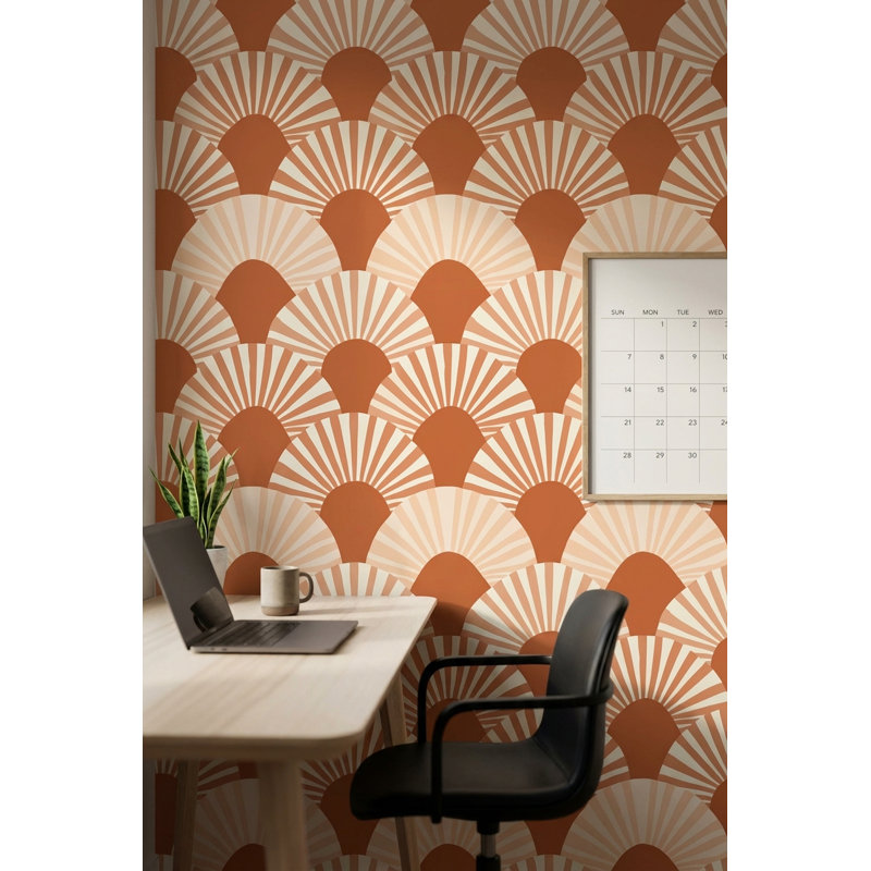 Geometric Wallpaper Abstract Contemporary Wall Mural