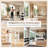 Large Home Gym Mirror, Full Length Wall Mirror Set With Tempered Glass, Wall Mounted Workout Mirror For Yoga, Dance Studio & Garage Gym, 1/2/3-Piece Set-577999283-577105771