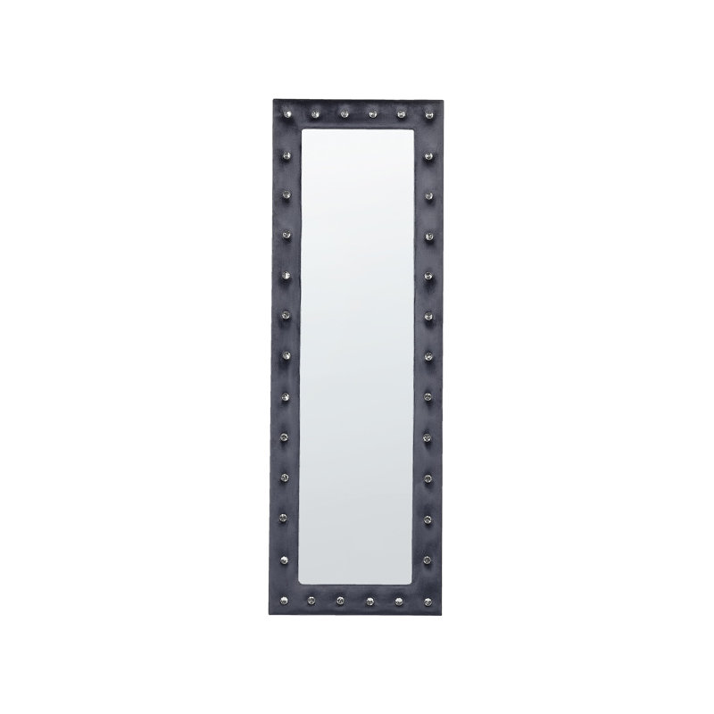 Aimee-Louise Flat Floor Mirror, Dark Grey