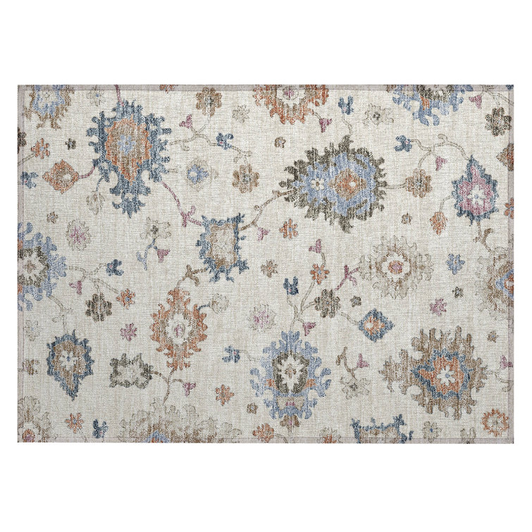 Machine Washable Indoor/Outdoor Segin ACN1218 Rug