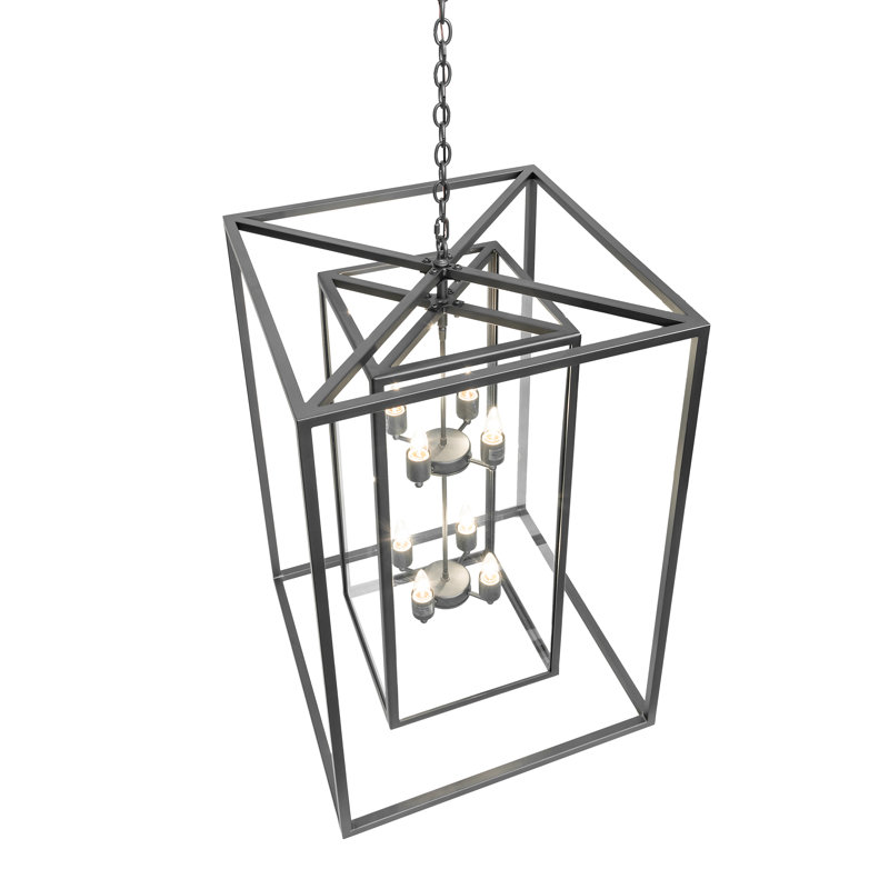 25" Square Kitzi Box Pendant