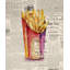Imprimé de frites de style rétro | Décoration intérieure encadrée-336840698