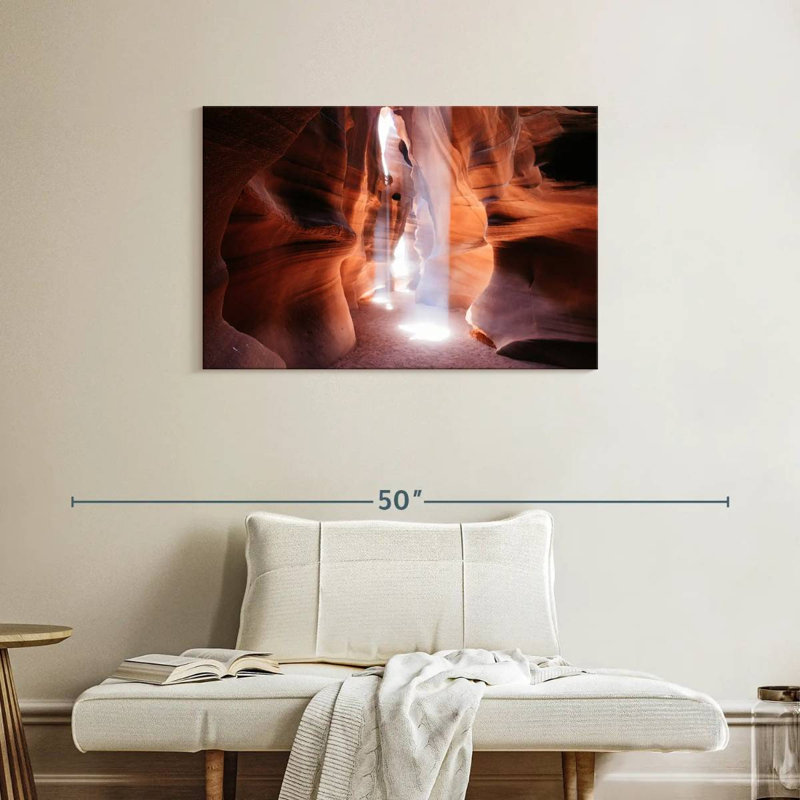 Lumière naturelle Alvord Antelope Canyon, H 24 po x l 36 po
