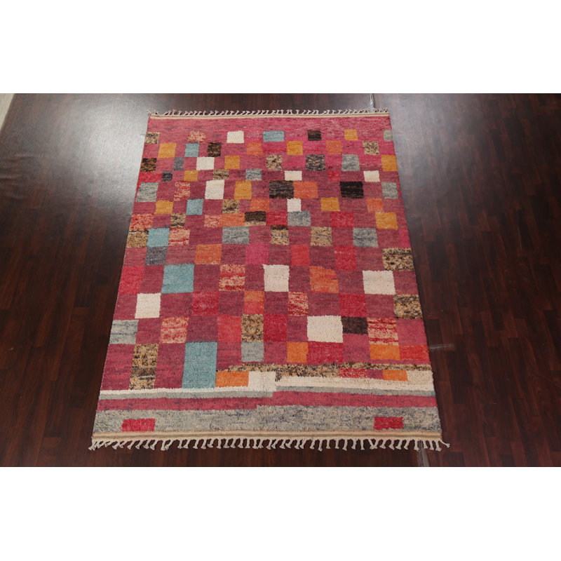 One-of-a-Kind 7'10" X 10'7" Wool Area Rug in Multicolor