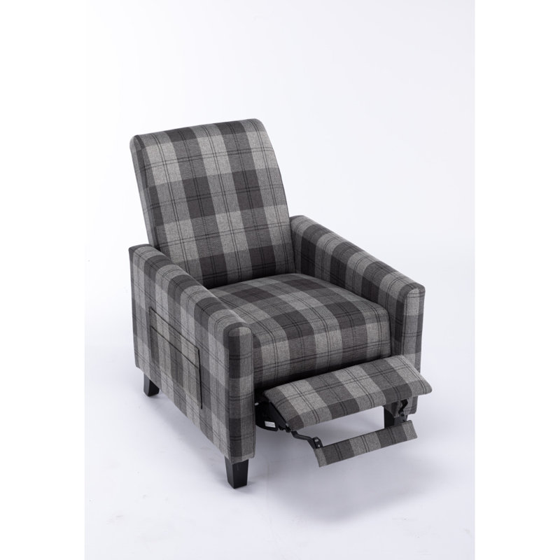 Fauteuil inclinable moderne, le fauteuil en tissu est pratique, confortable et le coussin est doux