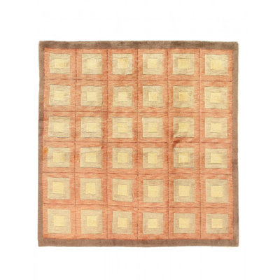 Ishaun One-of-a-Kind 6' x 6' Hand Knotted Area Rug