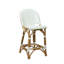 Jade 42" Tall Counter Stool, White