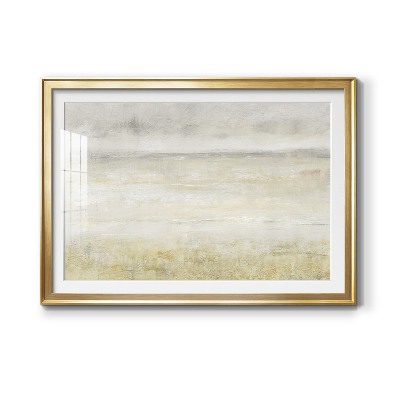 Squall II - Single Picture Frame Print, Gold, 30.5" W x 22.5" H