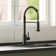 FURUISI Pull Down Touchless Kitchen Faucet with deck plate