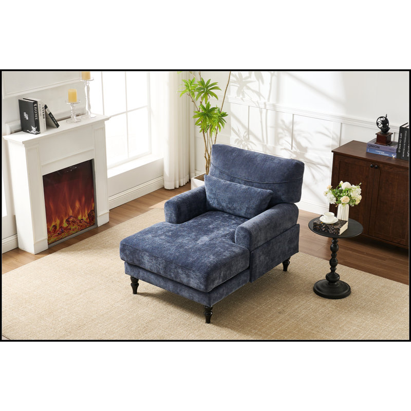 Méridienne moderne, fauteuil inclinable rembourré de loisirs intérieur, canapé-lit confortable pour chambre à coucher, salon, bureau et bureau