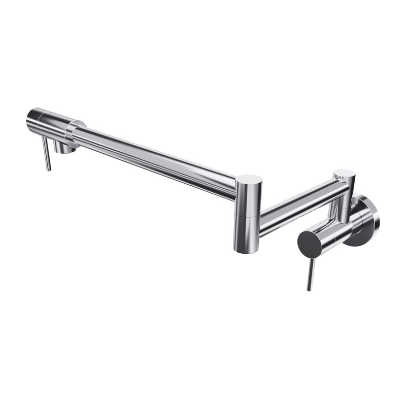Gemini Pot Filler with Accessories, Chrome