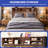 Pumilia Bookcase Bed with Drawers and Shelves-800147192