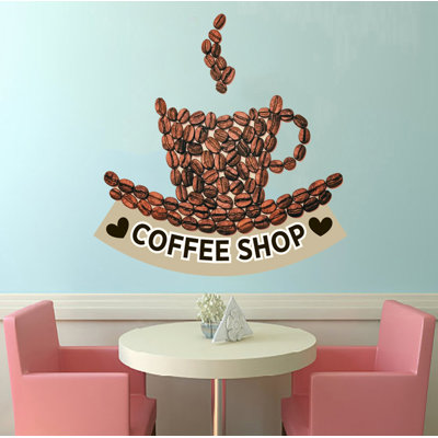 Adhésif décoratif coffee shop