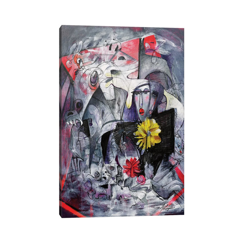 Turmoil by Jack Avetisyan - Wrapped Canvas Print, 20.32 cm H x 30.48 cm W