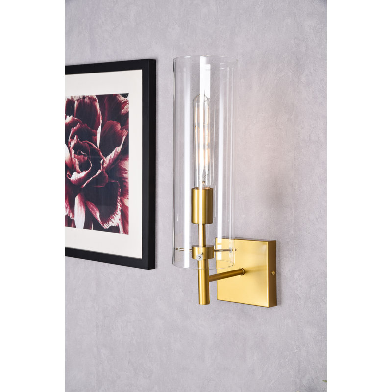 Sabbia Iron Wall Sconces, Brass