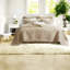 Ensemble de courtepointe moderne en coton respirant pour grand lit