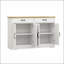 Buffet 47,95 po avec 2 tiroirs Farmhouse