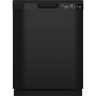 24"" 52 dBA Built-In Digital Control Dishwasher -  GE, GDF550PGRBB