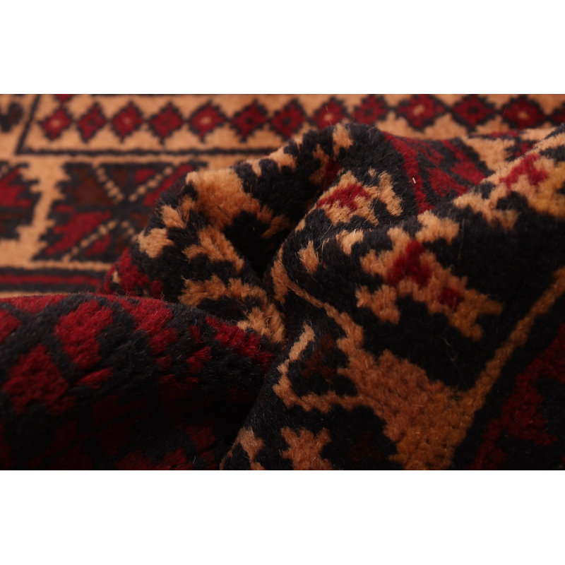 Dequita Wool Oriental Indoor Rug