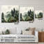 «Pine Tree Misty Morning I», art mural acrylique sur pin-1458007521