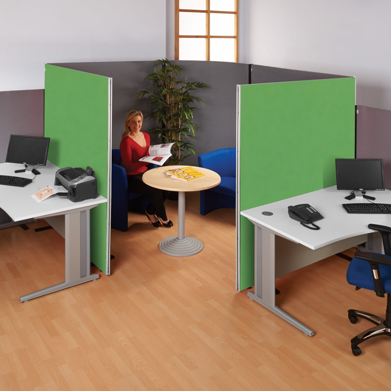 Wood Partition, 152.5cm H x 100cm W x 3cm D, Apple