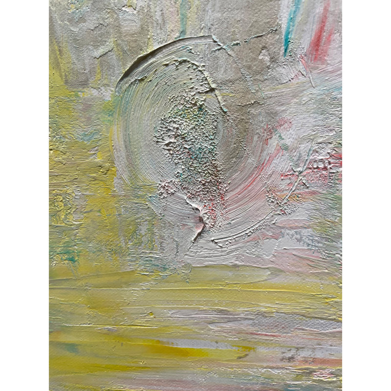 Vortex In White Painting