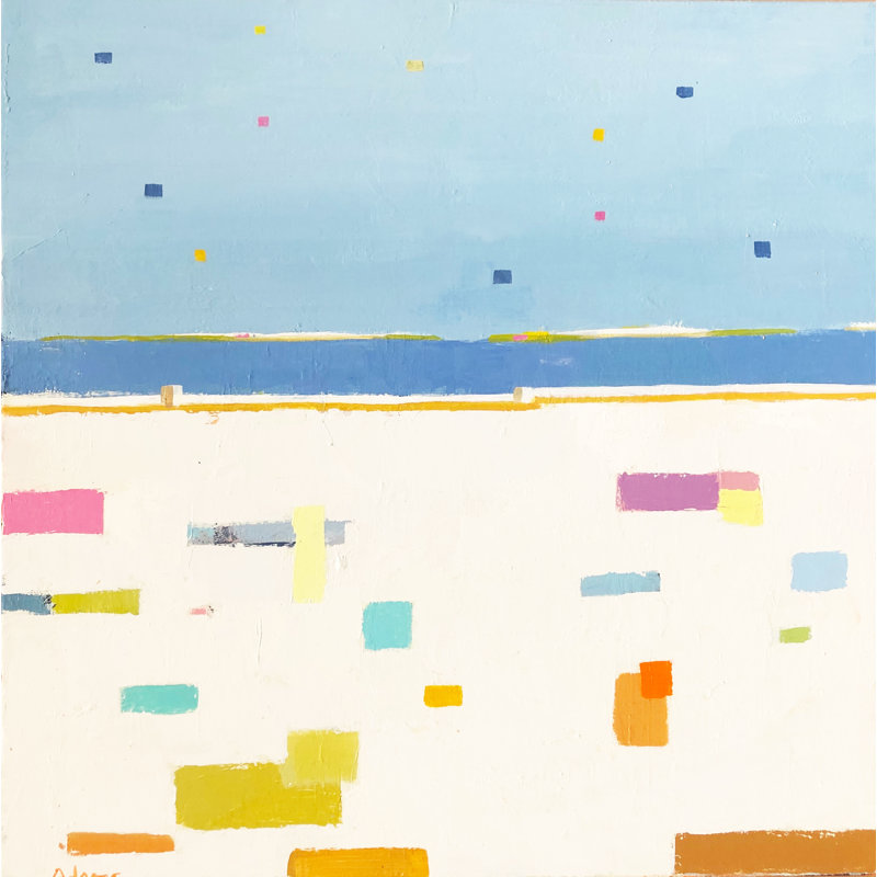 Simple The Beach par Phyllis Adams, H 31,25 po x l 25,25 po