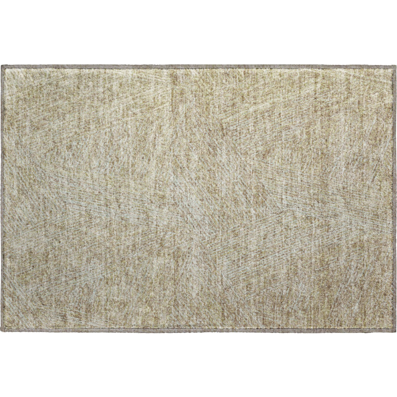 Premium Machine Washable Finchley AMF991 Lines Rug, Rectangle 1'8" x 2'6"