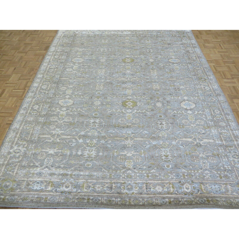 Tapis oriental gris Oushak 8 pi 1 po x 10 pi 2 po Heriz 7A7627E6416F45128AE90843D6CB249D
