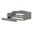 Upholstered Daybed With LED Belt And Trundle-1663821394