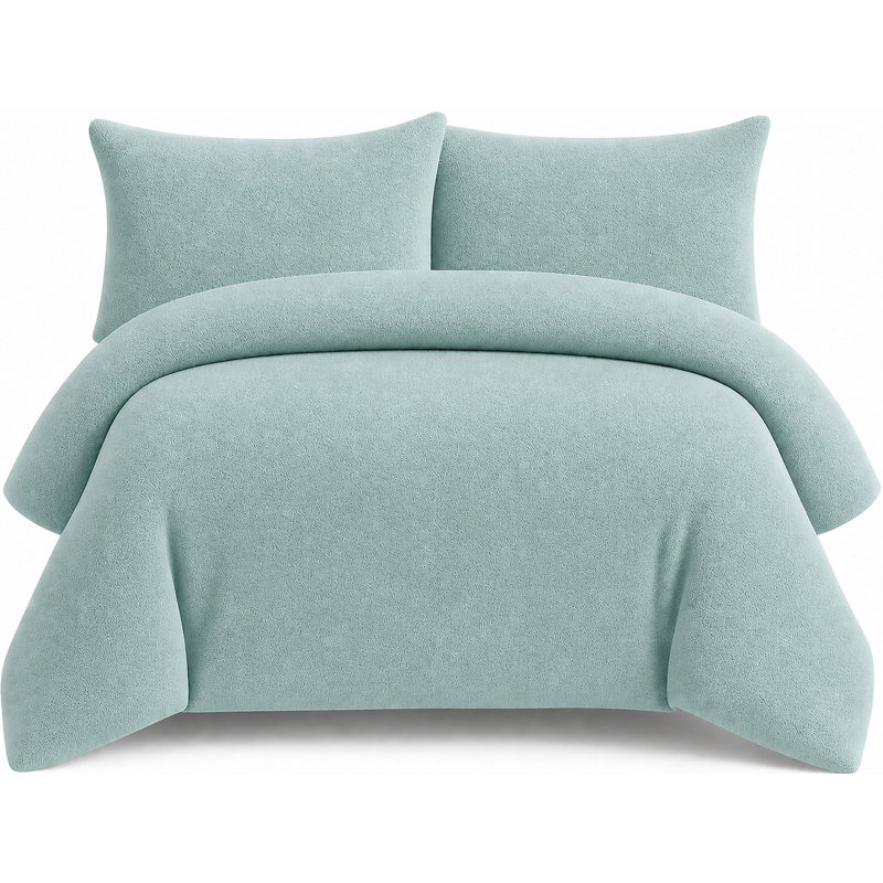 NZ Duvet Cover Set with Pillowcases, King, White