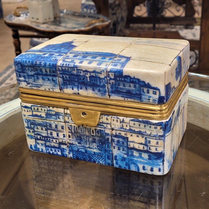Handmade Porcelain China Decorative Box
