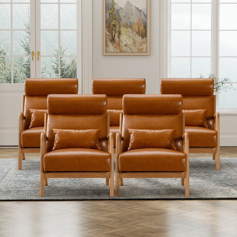 Ensemble de 5 chaises d'appoint Osias