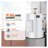 Mishoo 10 Gallon Electric Water Heater with LED Display, 1600W Instant Hot Point of Use Storage Tank for Kitchen & Bathroom