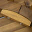 Table de salle à manger d'extérieur ronde en bois d'acacia, table bistro ronde, finition teck
