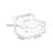 Simple modern business office sofa