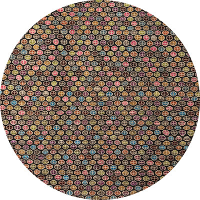 Tapis abstrait moderne 4482