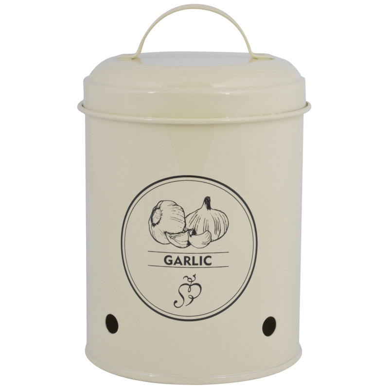 Garlic Storage Tin