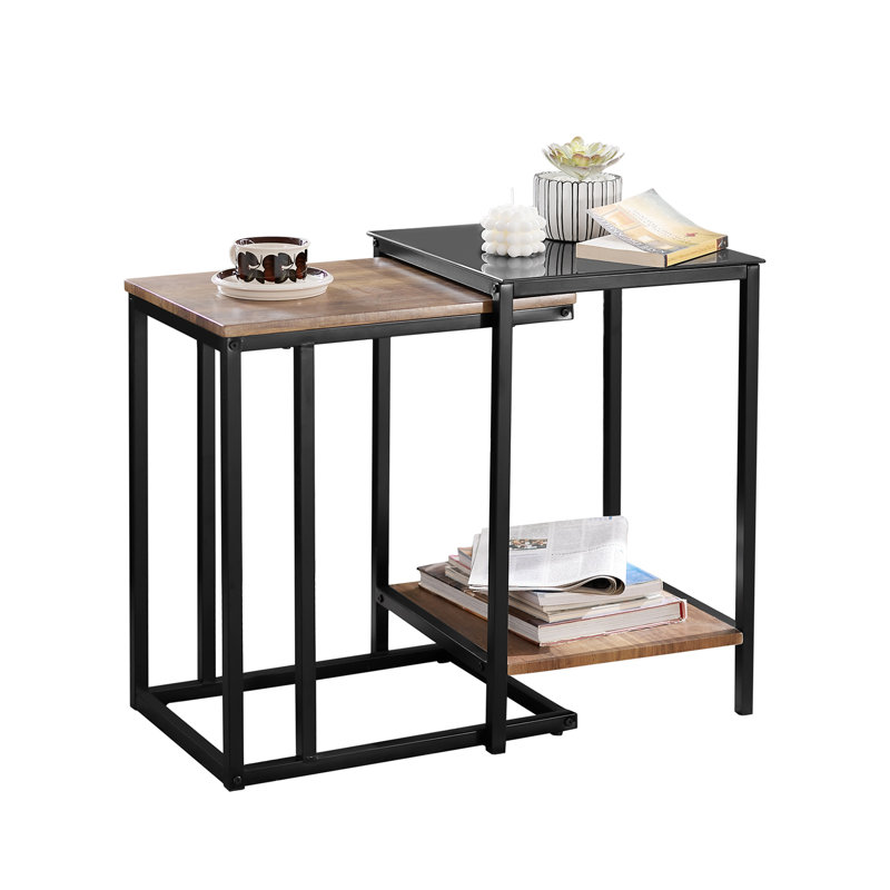 Gemi Frame Coffee Table with Storage