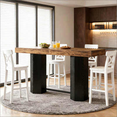 Woodgrain Design Coffee Table,Pub Table,Greeting Table