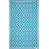 Aztec - Teal & White